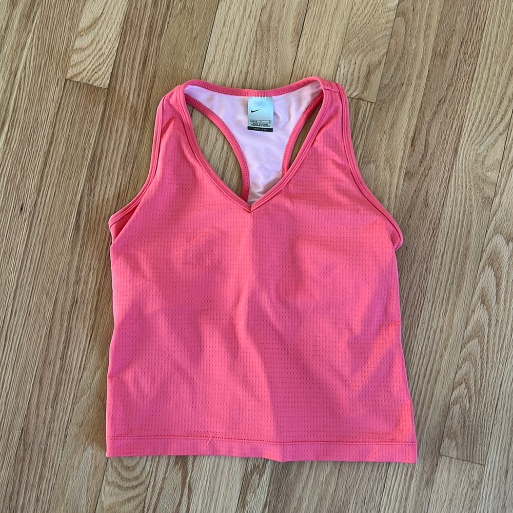 Women’s Pink Nike Dri-Fit Tank